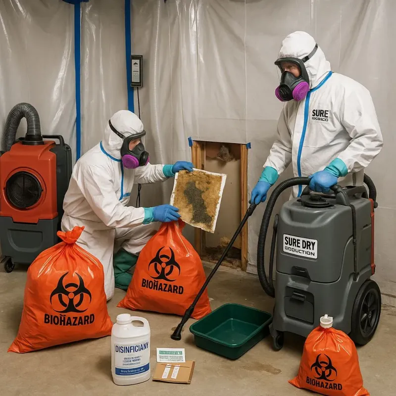 Contaminated Water Handling Protocols process in Carolina Beach, NC