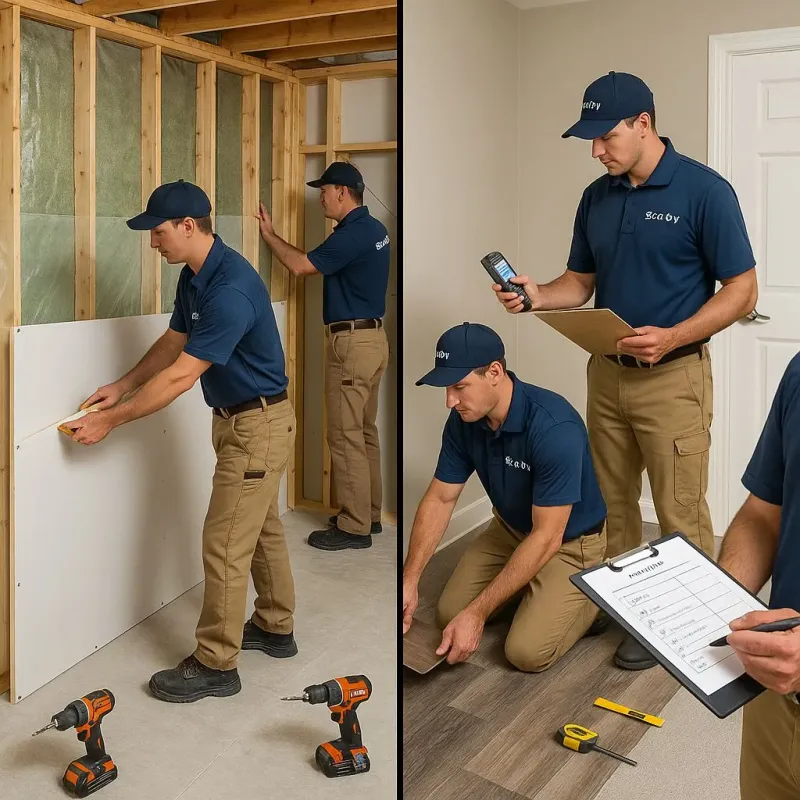 Repairs and Reconstruction process in Carolina Beach, NC